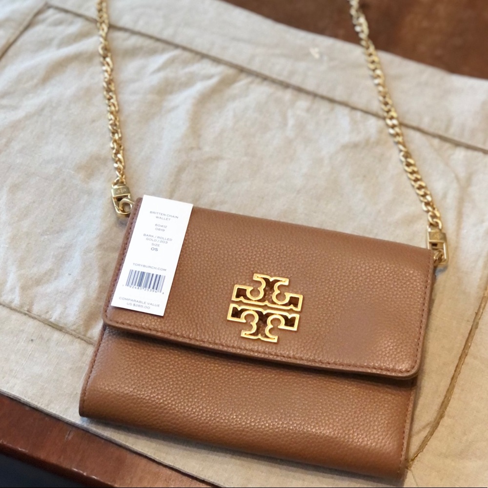 Tory Burch Britton Chain Wallet